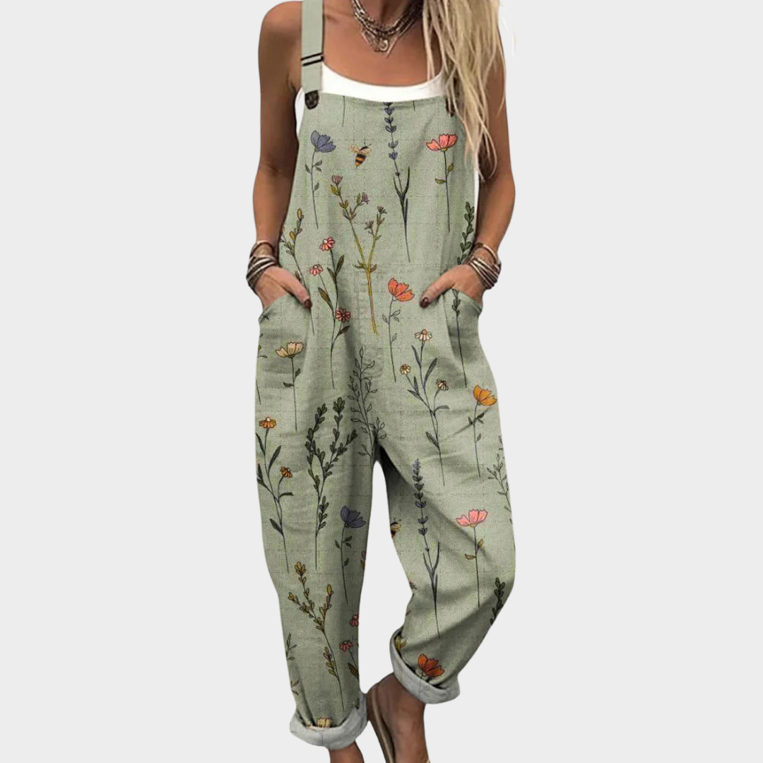 Ruby | Comfortable Printed Overall