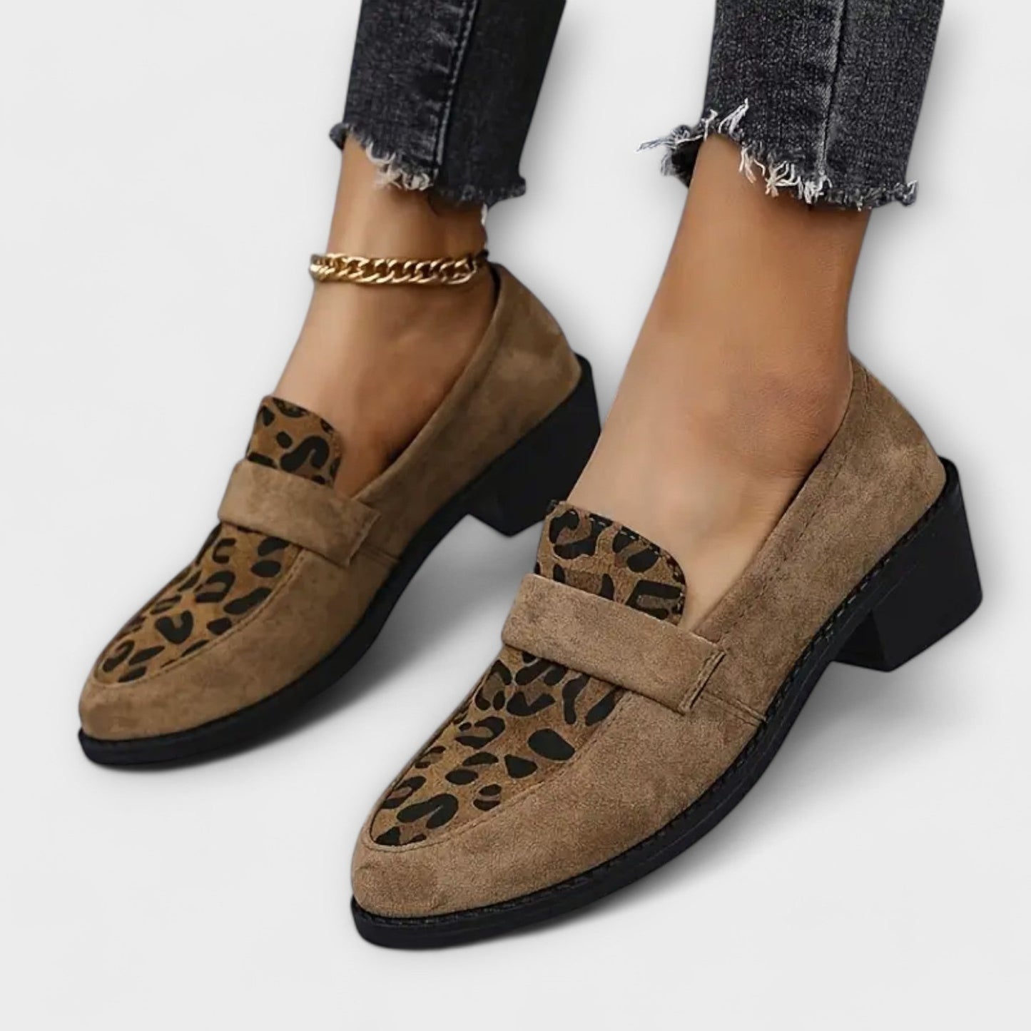 Karla | Women’s Elegant Leopard Print Shoes