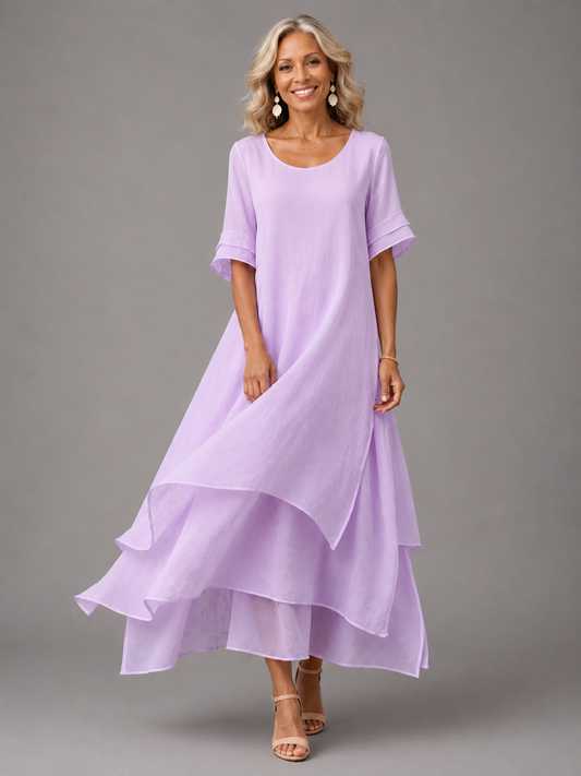 Iris | Flowing Grace Maxi Dress