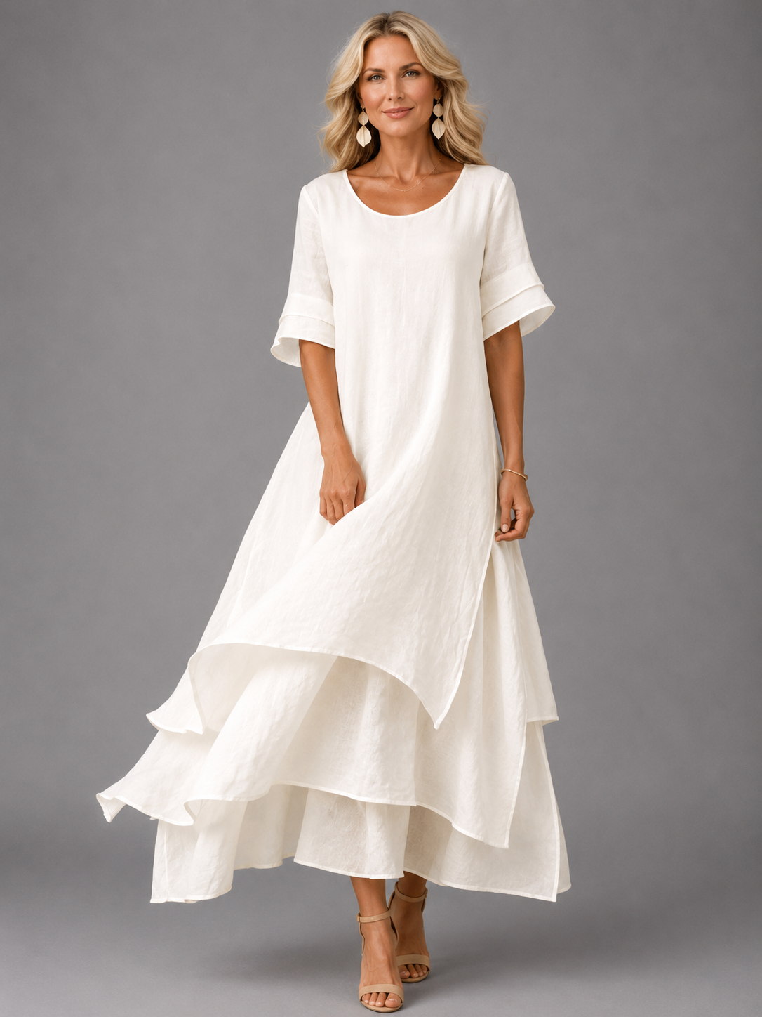 Iris | Flowing Grace Maxi Dress