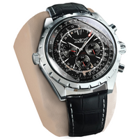 Silver Black strap