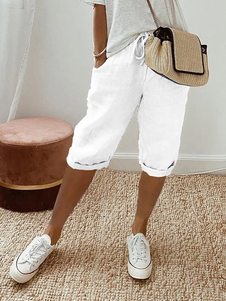 Breezy | Cotton Linen Women's Shorts