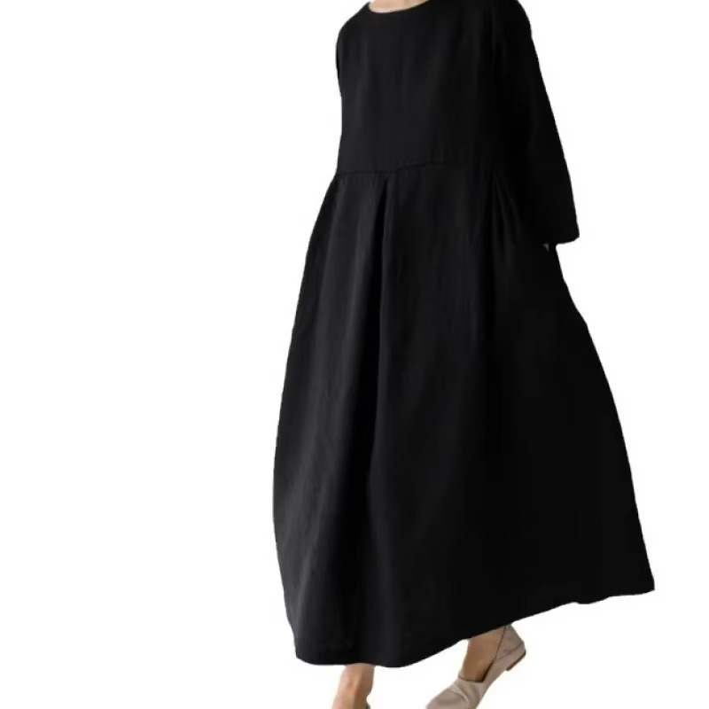 Julia Elegance – Long linen dress