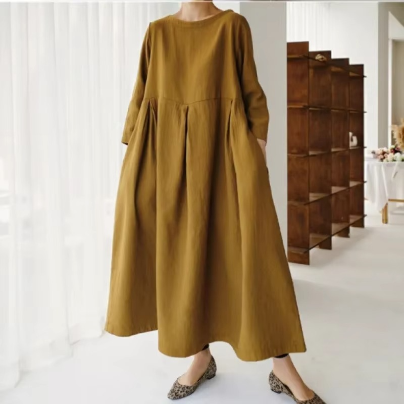 Julia Elegance – Long linen dress