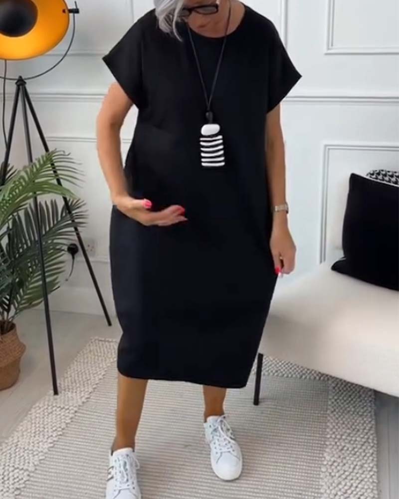 Iris™ | Women’s Stylish Short Sleeved Dress