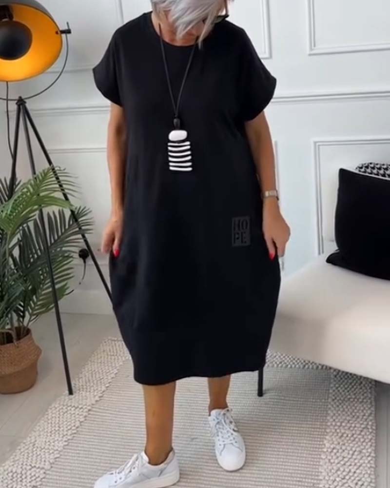 Iris™ | Women’s Stylish Short Sleeved Dress