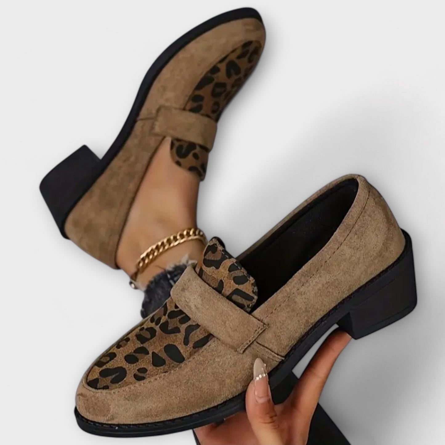 Karla | Women’s Elegant Leopard Print Shoes