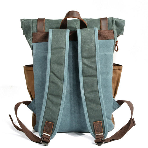 Harper™ Waxed Canvas Rolltop Backpack