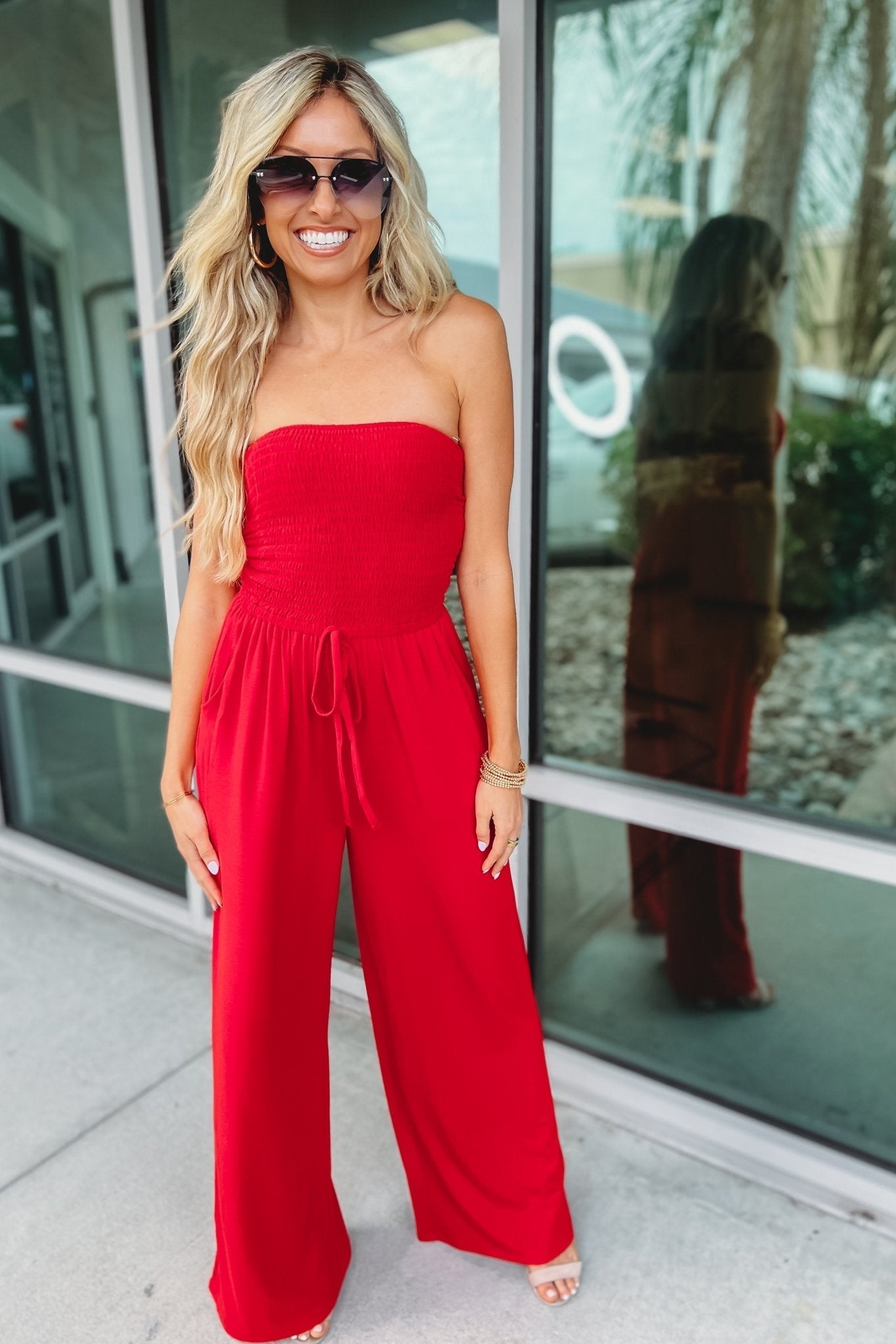 Harper | Trendy Off-Shoulder Jumpsuit