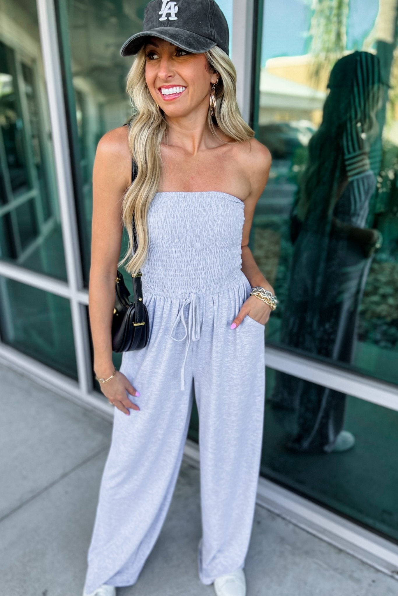 Harper | Trendy Off-Shoulder Jumpsuit