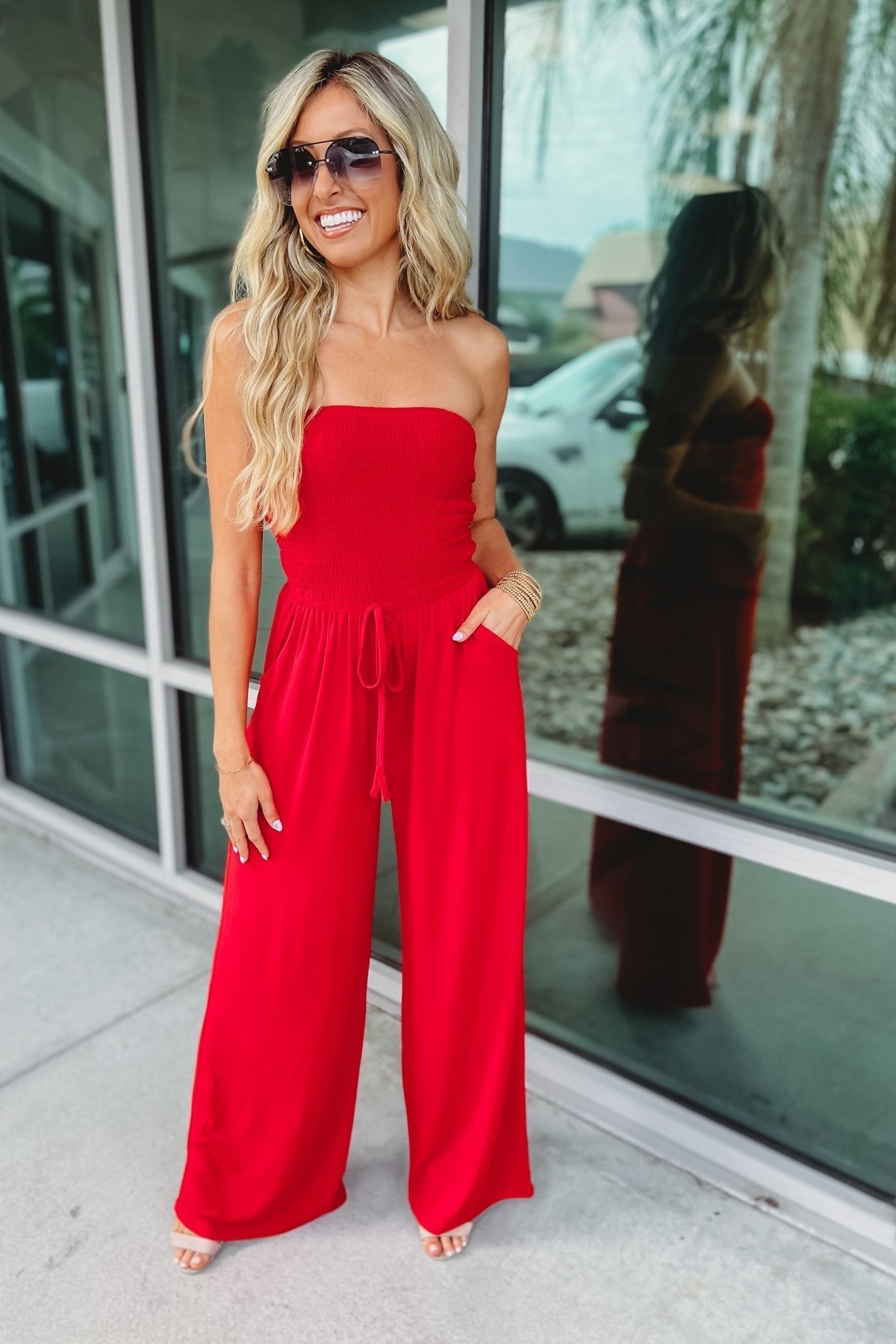 Harper | Trendy Off-Shoulder Jumpsuit