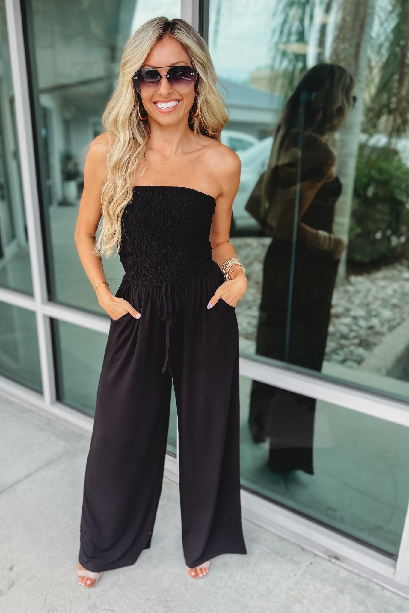 Harper | Trendy Off-Shoulder Jumpsuit
