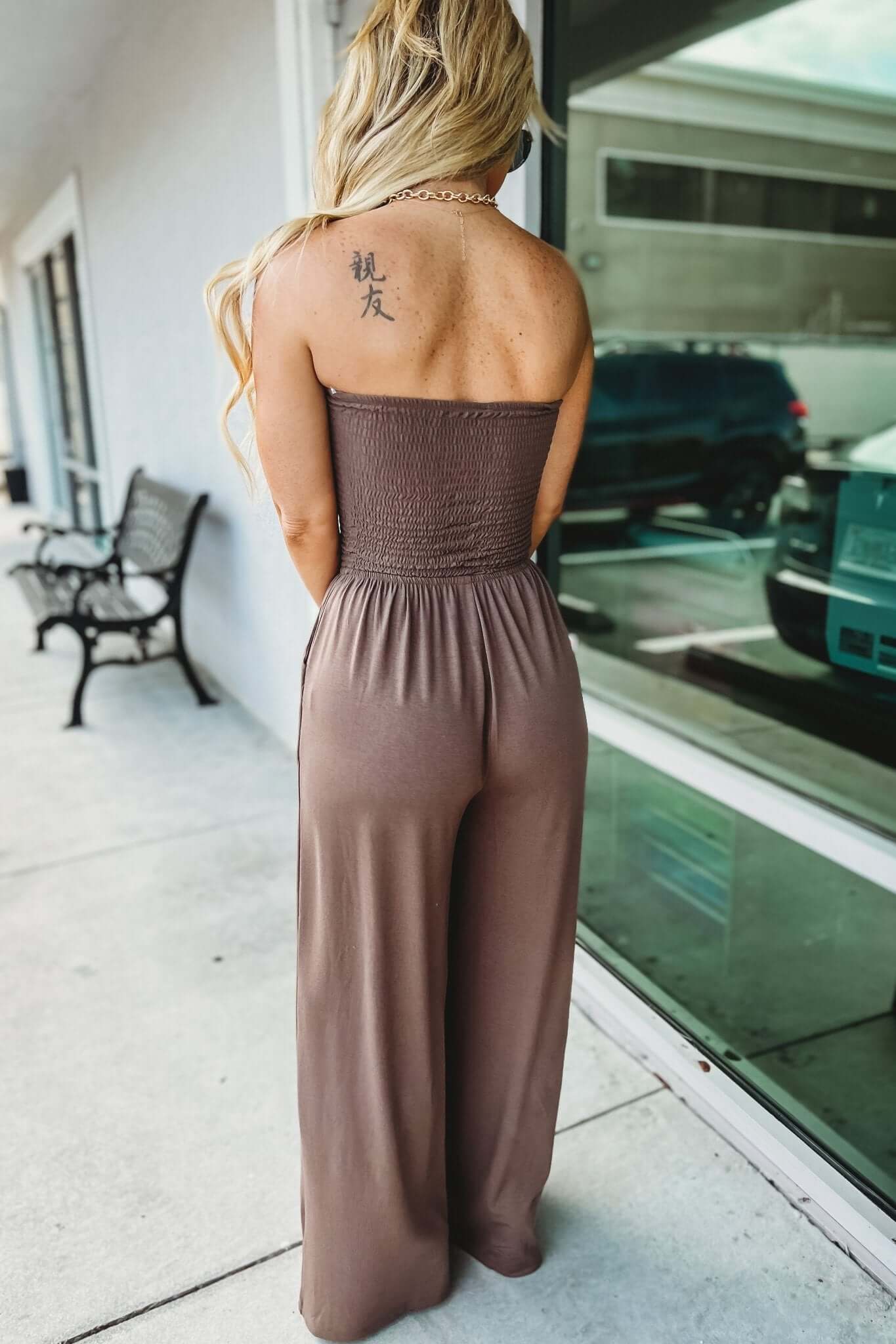 Harper | Trendy Off-Shoulder Jumpsuit