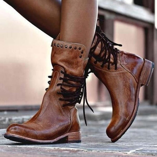 Aruna Tahi | Leather Women Boots