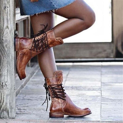 Aruna Tahi | Leather Women Boots