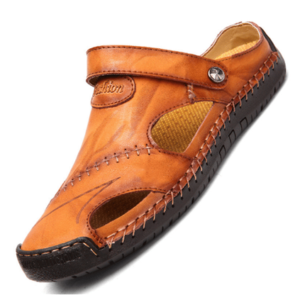 Chris™ | Orthopedic Leather Men's Sandals