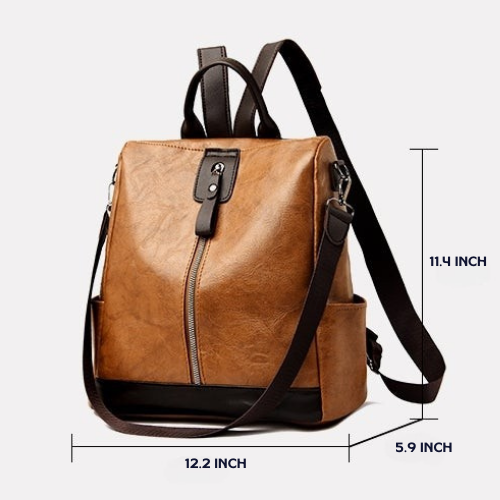 Maria | Harper's Versatile Leather Backpack