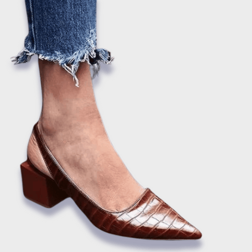 Heidi | Women's Orthopedic Faux Leather Pumps
