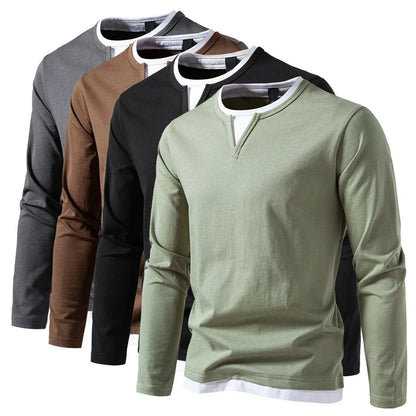 Damien | Shirt Style Men Sweater