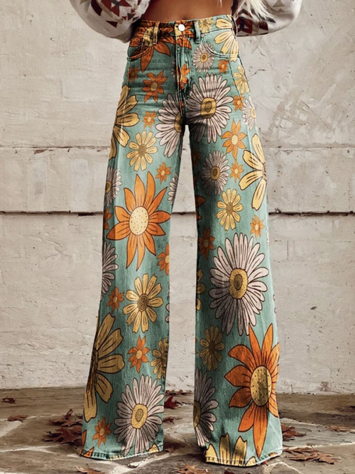 Cirilla | Stylish Wide-Legged Trousers