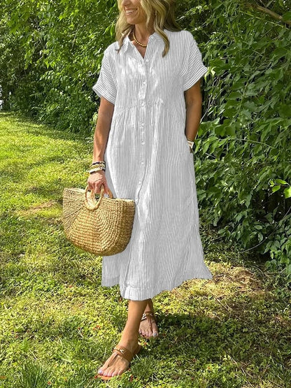 EMERY | ELEGANT STRIPED DRESS