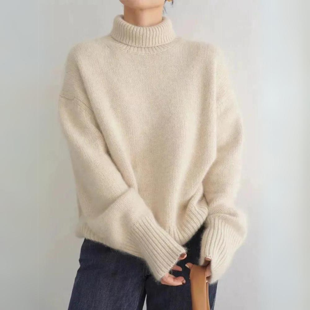 Emily™ – Comfortable, Soft Knit Turtleneck Sweater