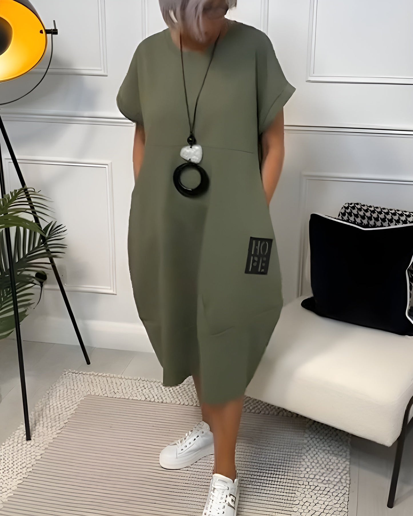 Iris™ | Women’s Stylish Short Sleeved Dress
