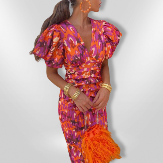 BOLD™ | Women's Vibrant Fiesta Dress