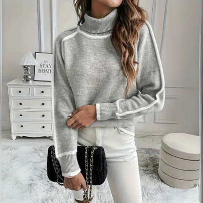 Aurora - Casual Turtleneck Sweater