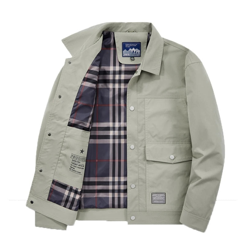Highlands™ | Utility Jacket with Tartan Lining