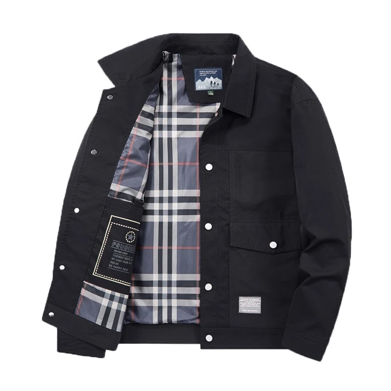 Highlands™ | Utility Jacket with Tartan Lining