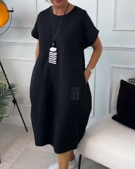 Iris™ | Women’s Stylish Short Sleeved Dress