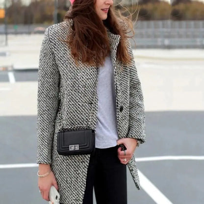 Cheska | Long Wool Coat