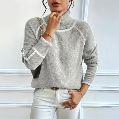 Aurora - Casual Turtleneck Sweater