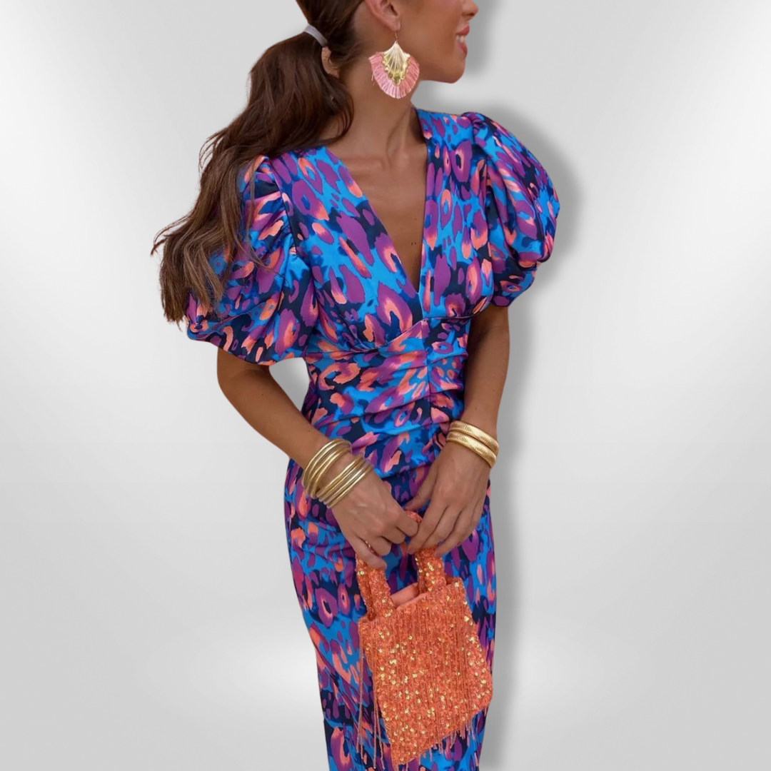 BOLD™ | Women's Vibrant Fiesta Dress