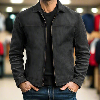 Kaiden™ | Premium Leather Zip Jacket