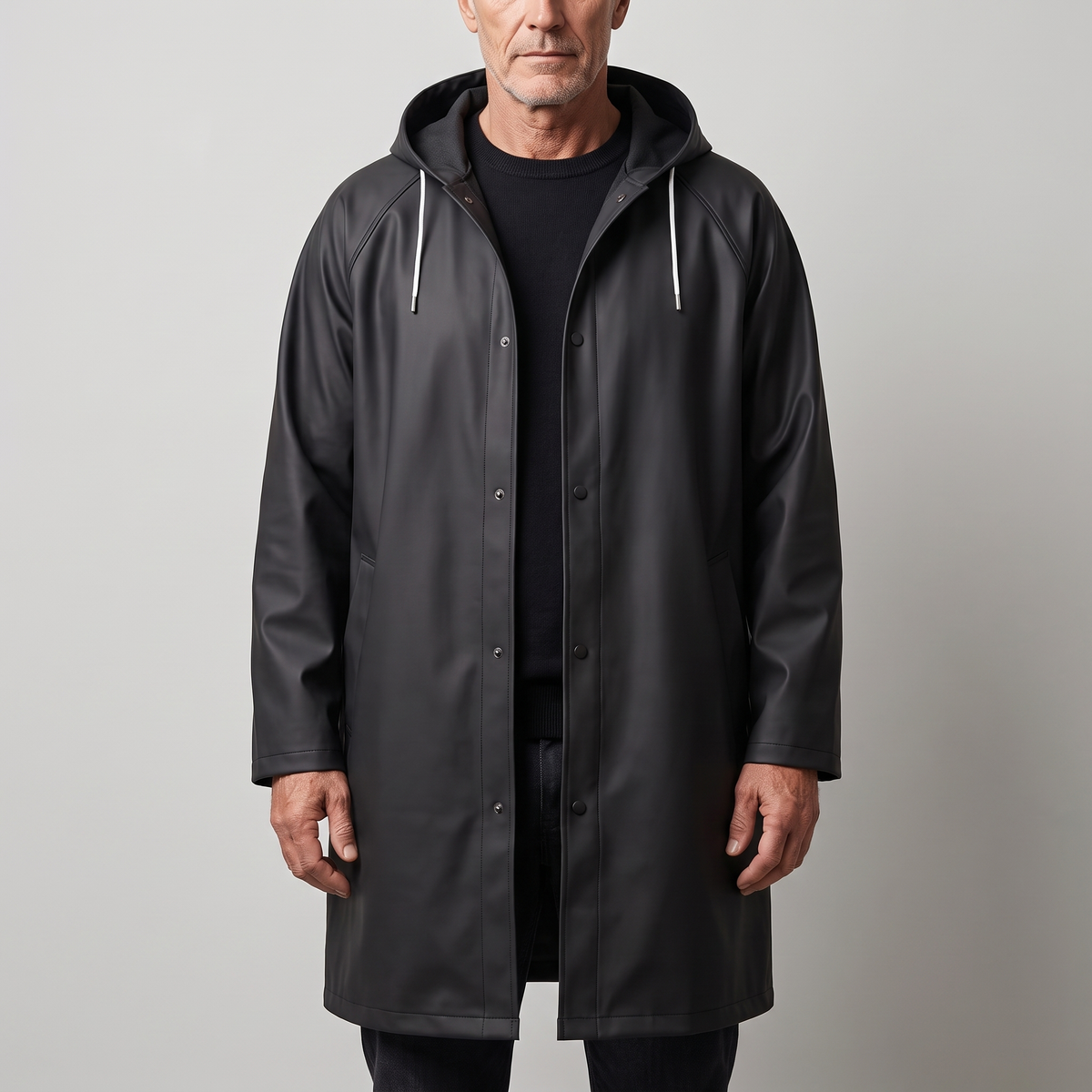 Richard™ | Long Hooded Raincoat