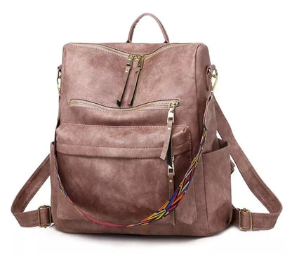 Elisa | Elegant Leather Backpack