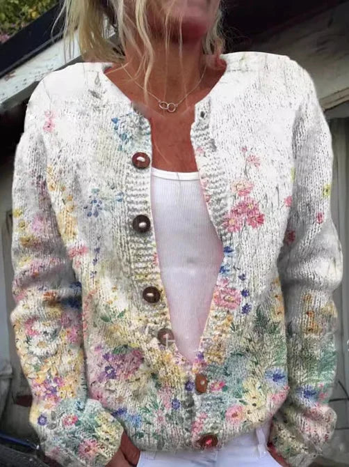 Alda™ | Floral Cardigan