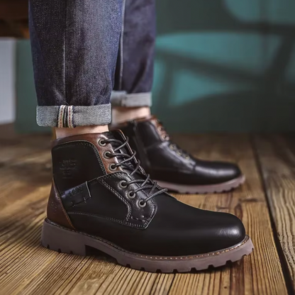 Aaron™ | Vintage Leather Men's Boots