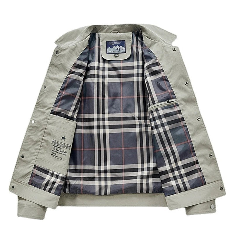 Highlands™ | Utility Jacket with Tartan Lining
