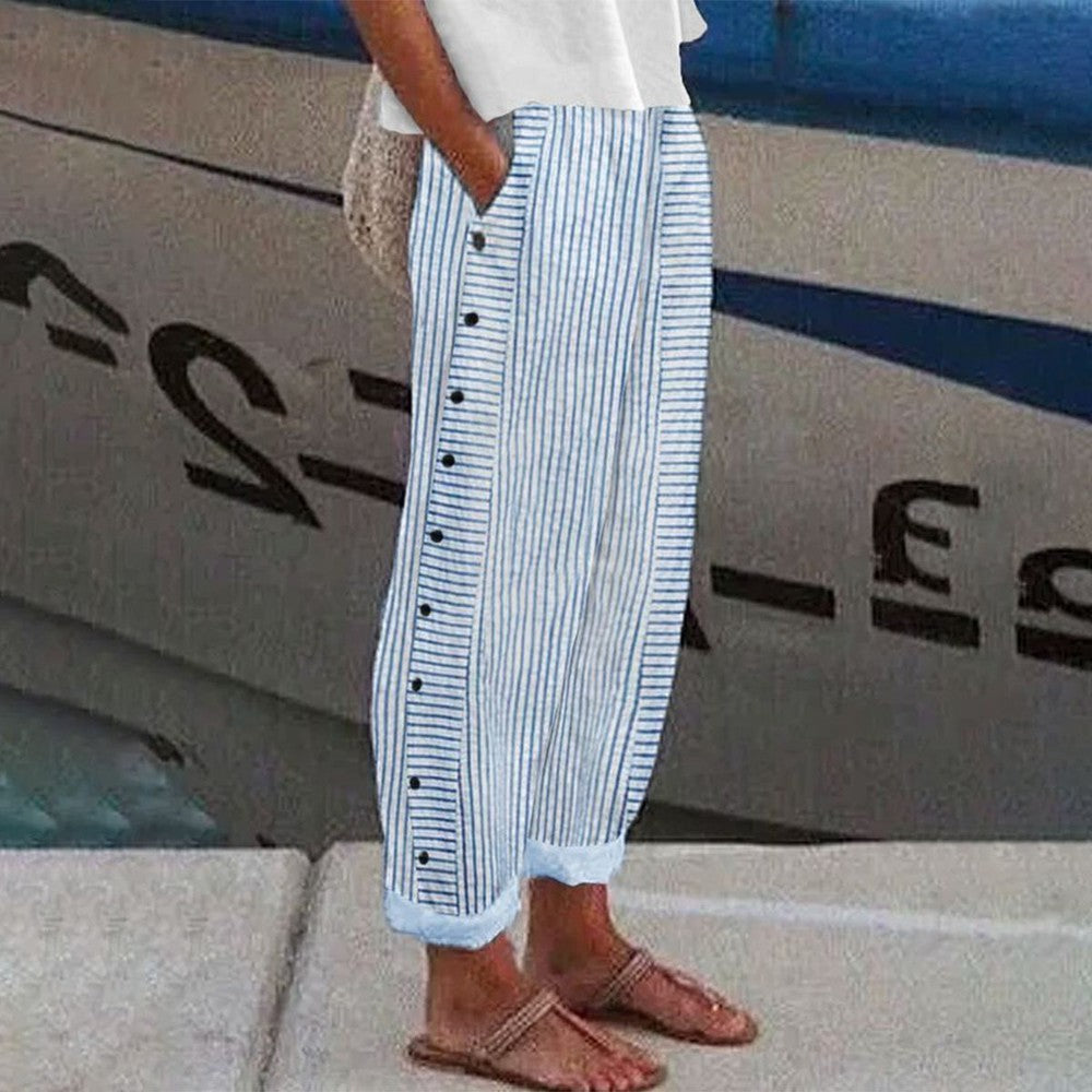 Caroline | Women’s Light Linen Trousers