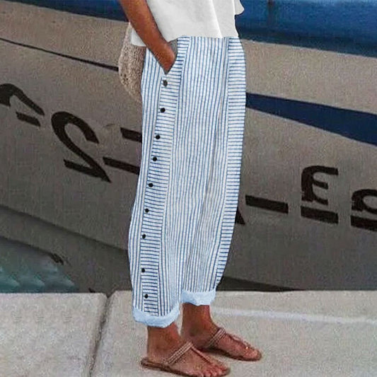 Caroline | Women’s Light Linen Trousers