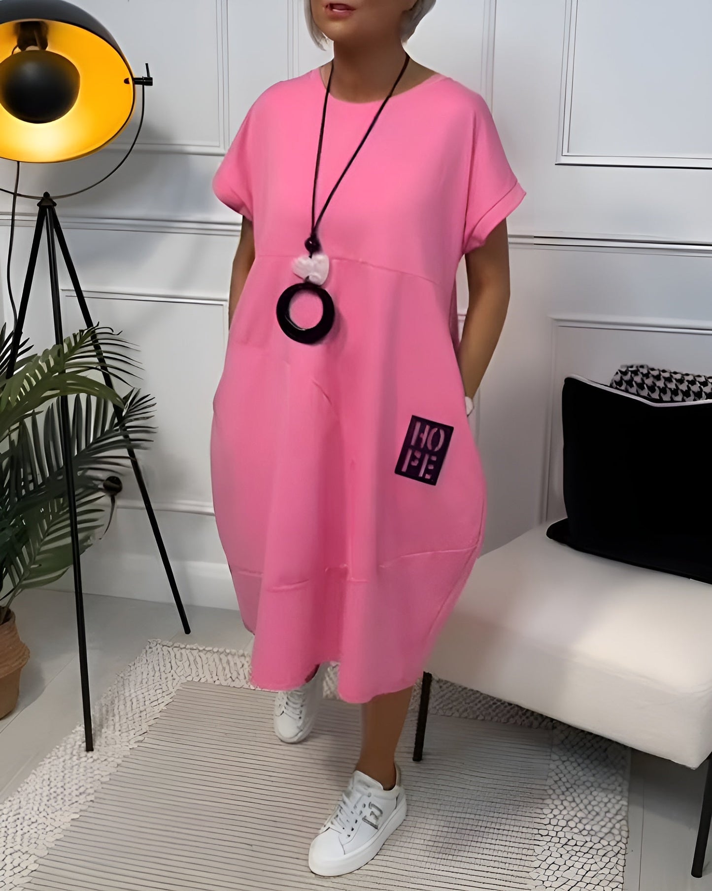 Iris™ | Women’s Stylish Short Sleeved Dress