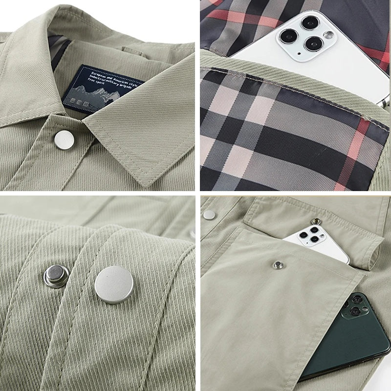 Highlands™ | Utility Jacket with Tartan Lining