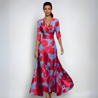 Elise™ - Elegant Floral Dress Feel Confident