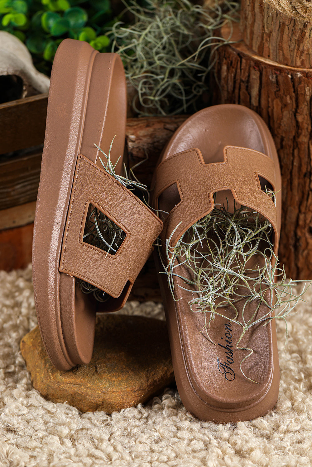 Nadine | Women's Chic Platform Slippers