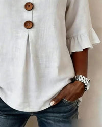 Sage | Linen Cotton Blouse