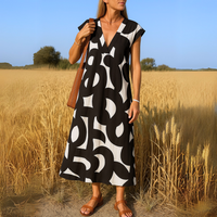 MICHELLE | ELEGANT V-NECK DRESS