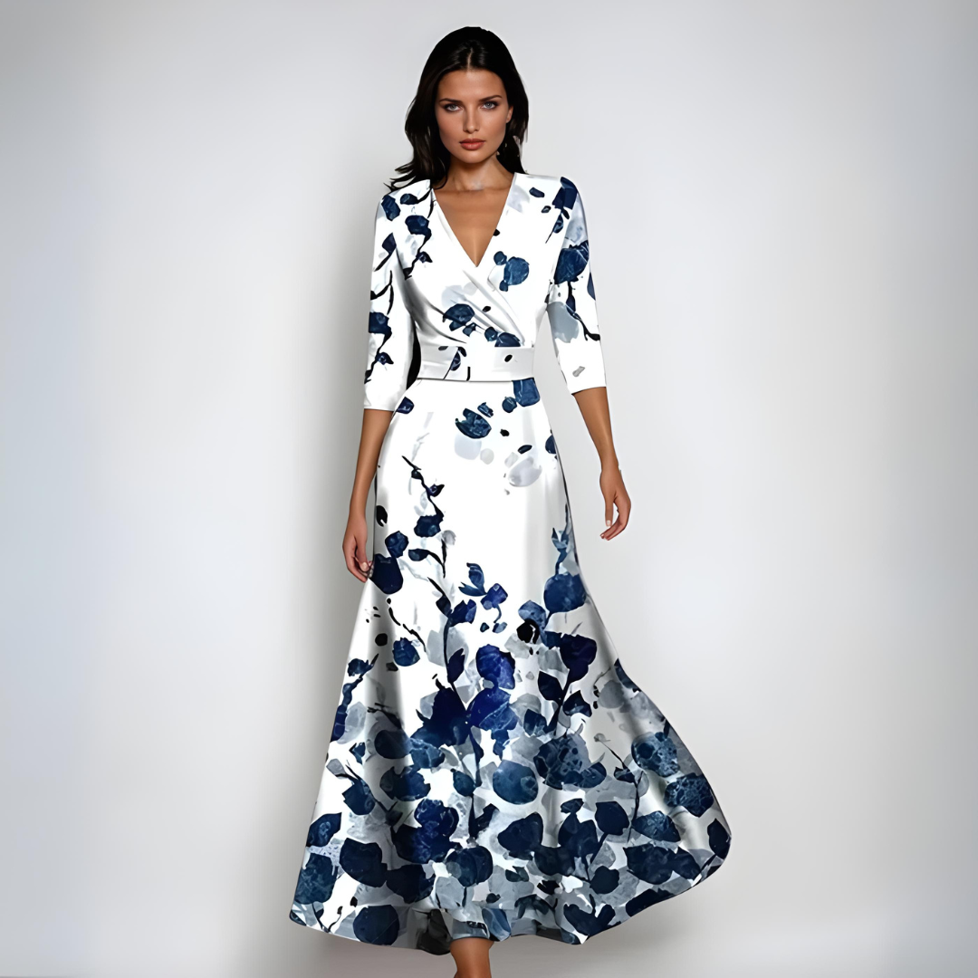 Elise™ - Elegant Floral Dress Feel Confident